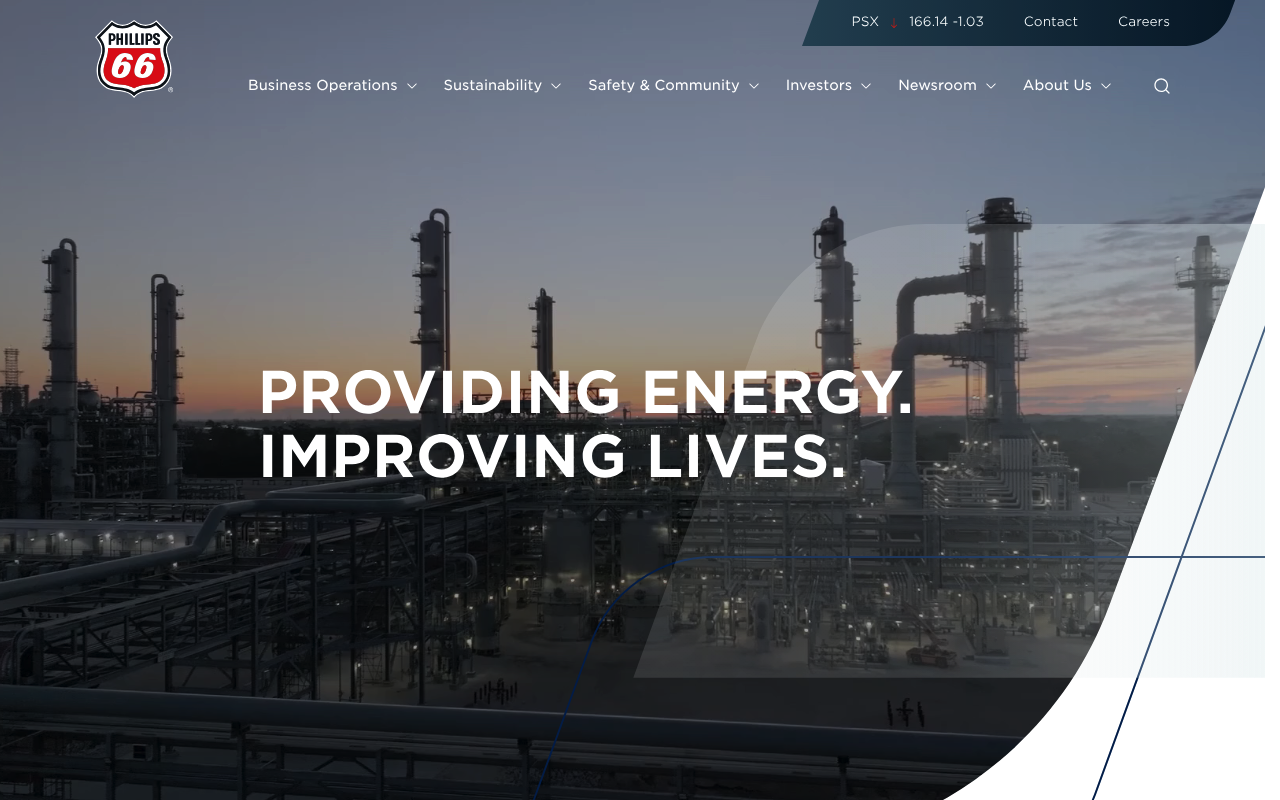 DCP Midstream (Acquired by Phillips 66) screenshot