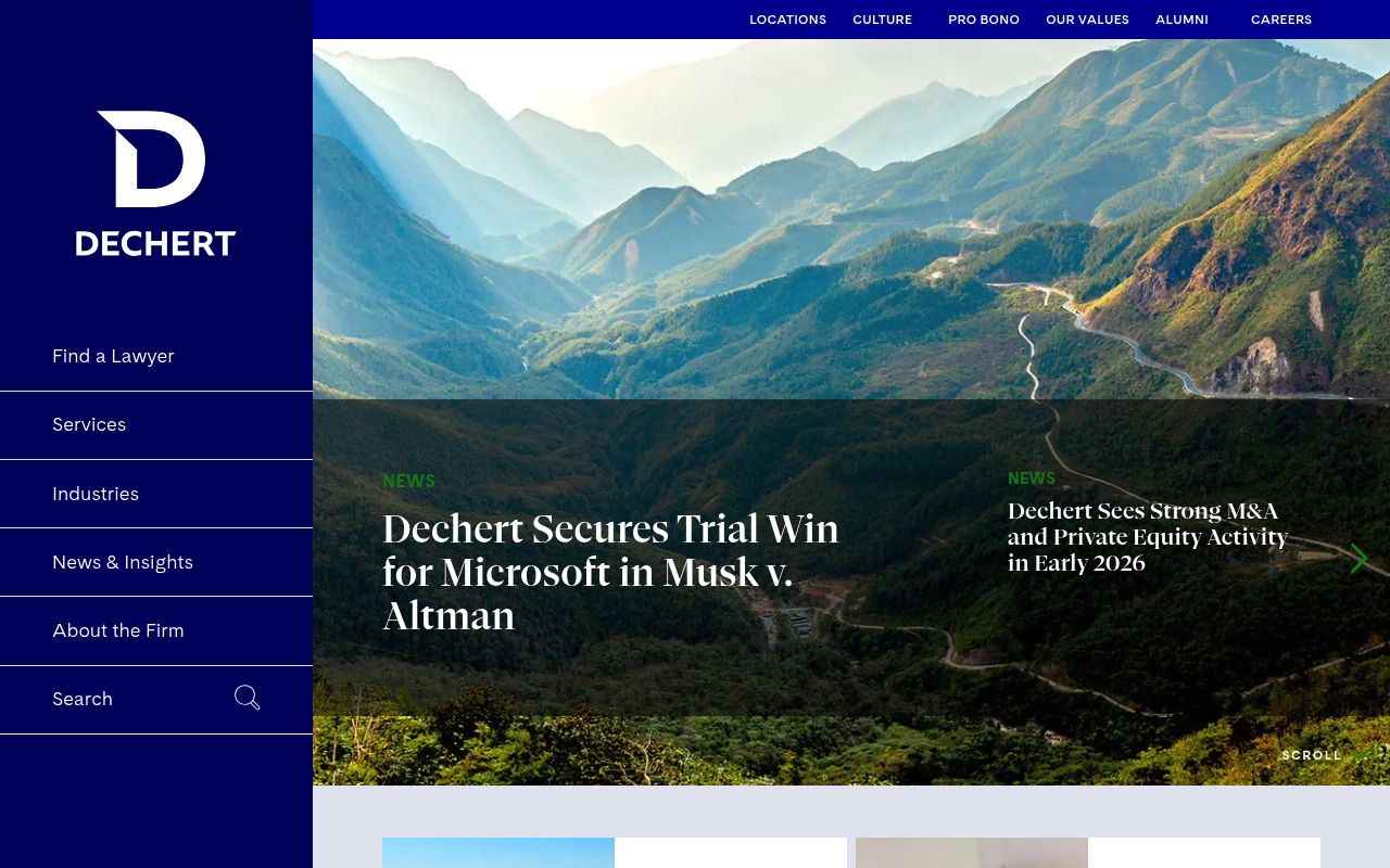 Dechert screenshot
