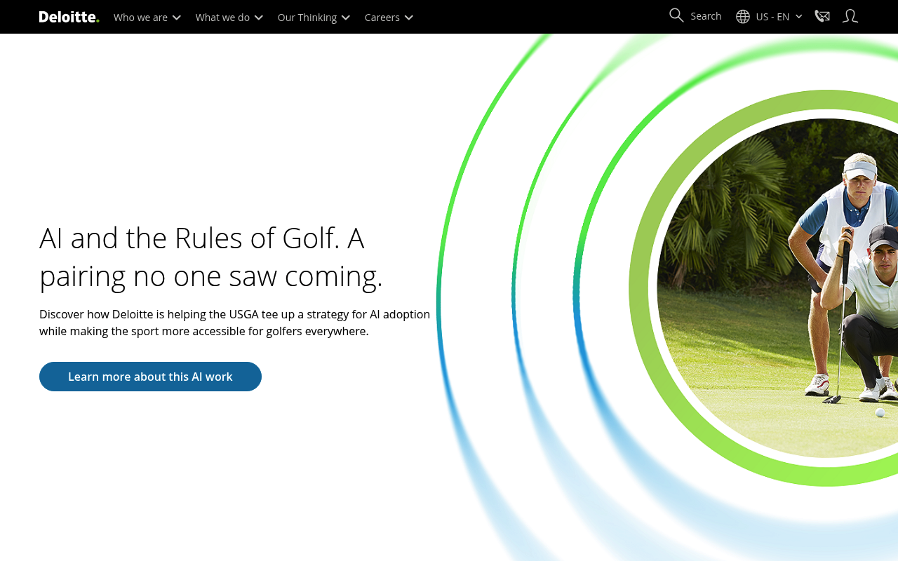 Deloitte screenshot