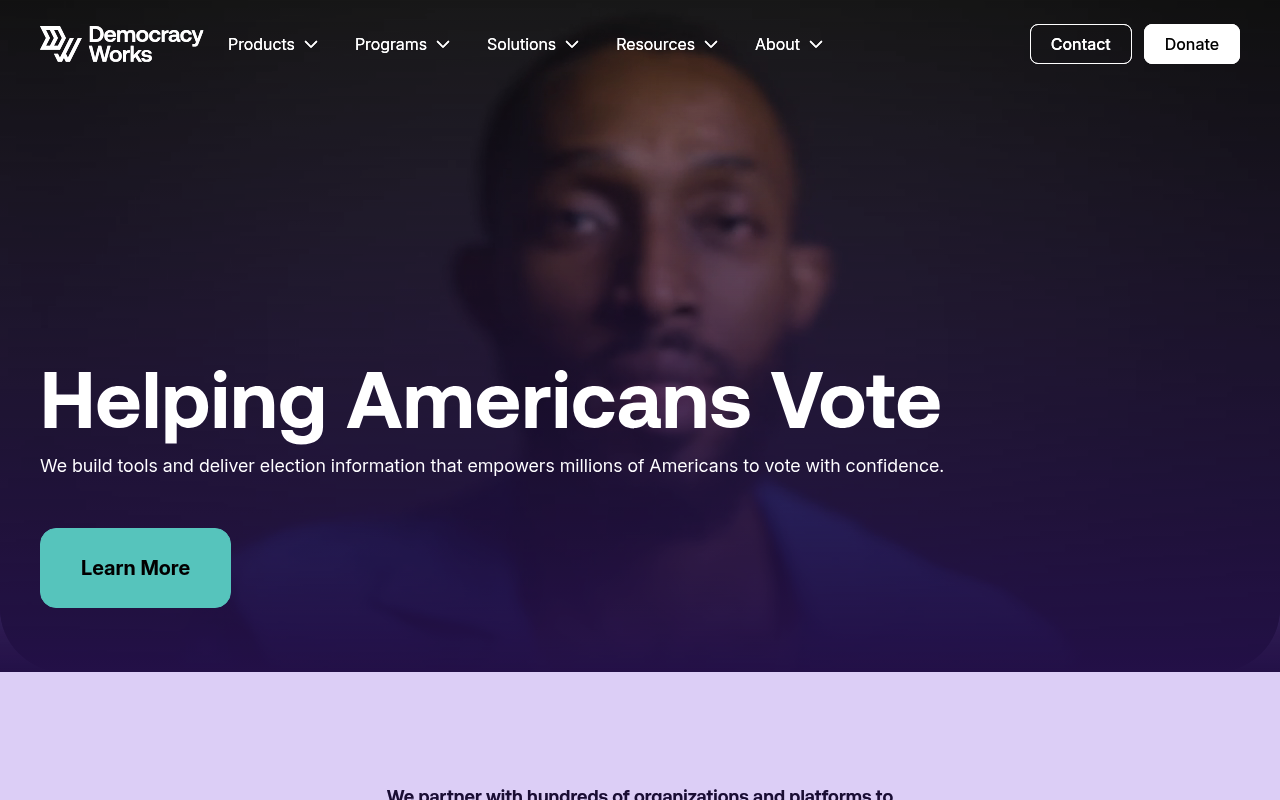 Democracy Works screenshot