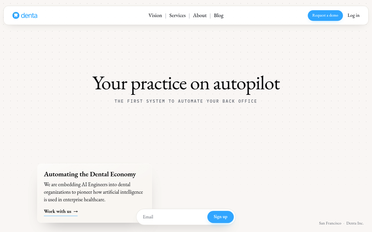 Denta screenshot