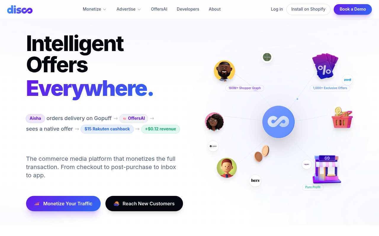 Disconetwork website screenshot