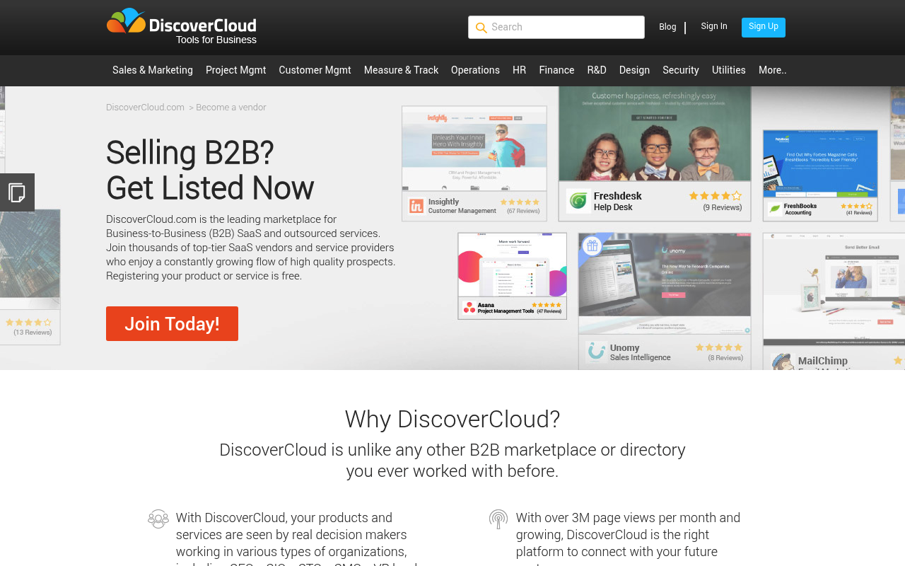 DiscoverCloud screenshot