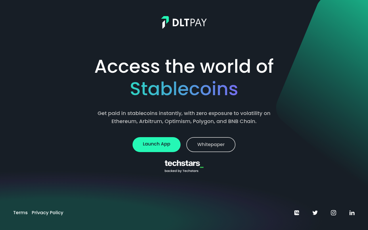 DLT Payments screenshot