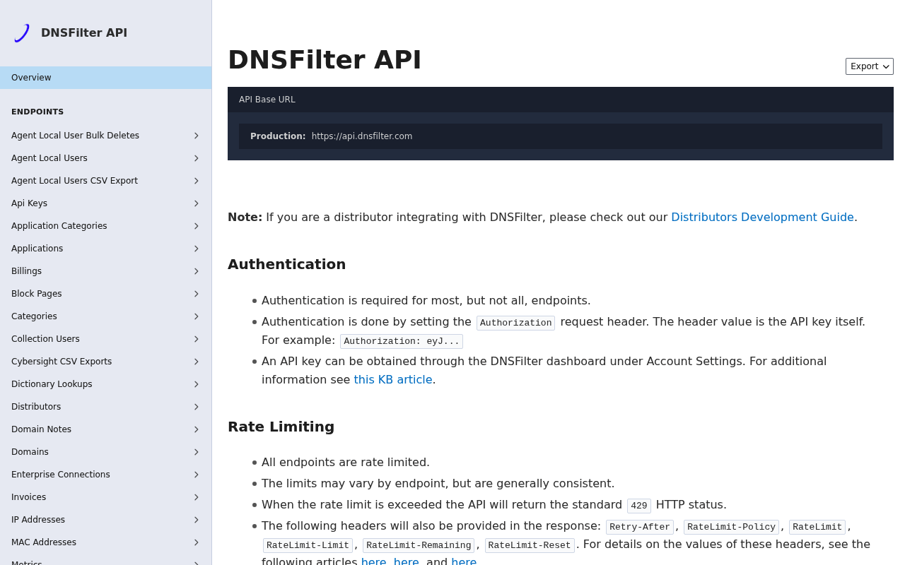 DNSFilter website screenshot