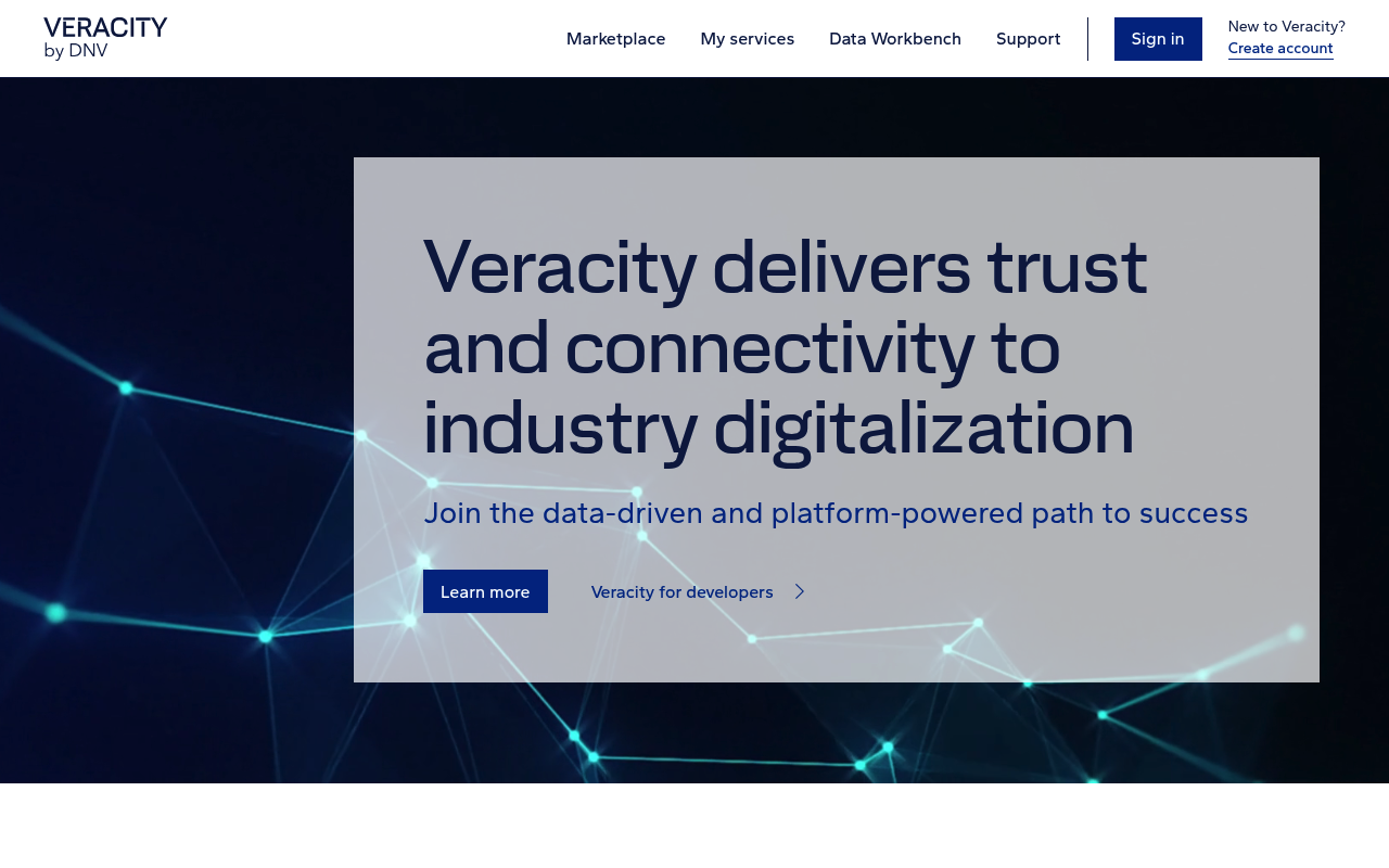DNV website screenshot