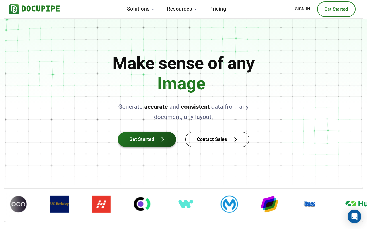 DocuPanda website screenshot