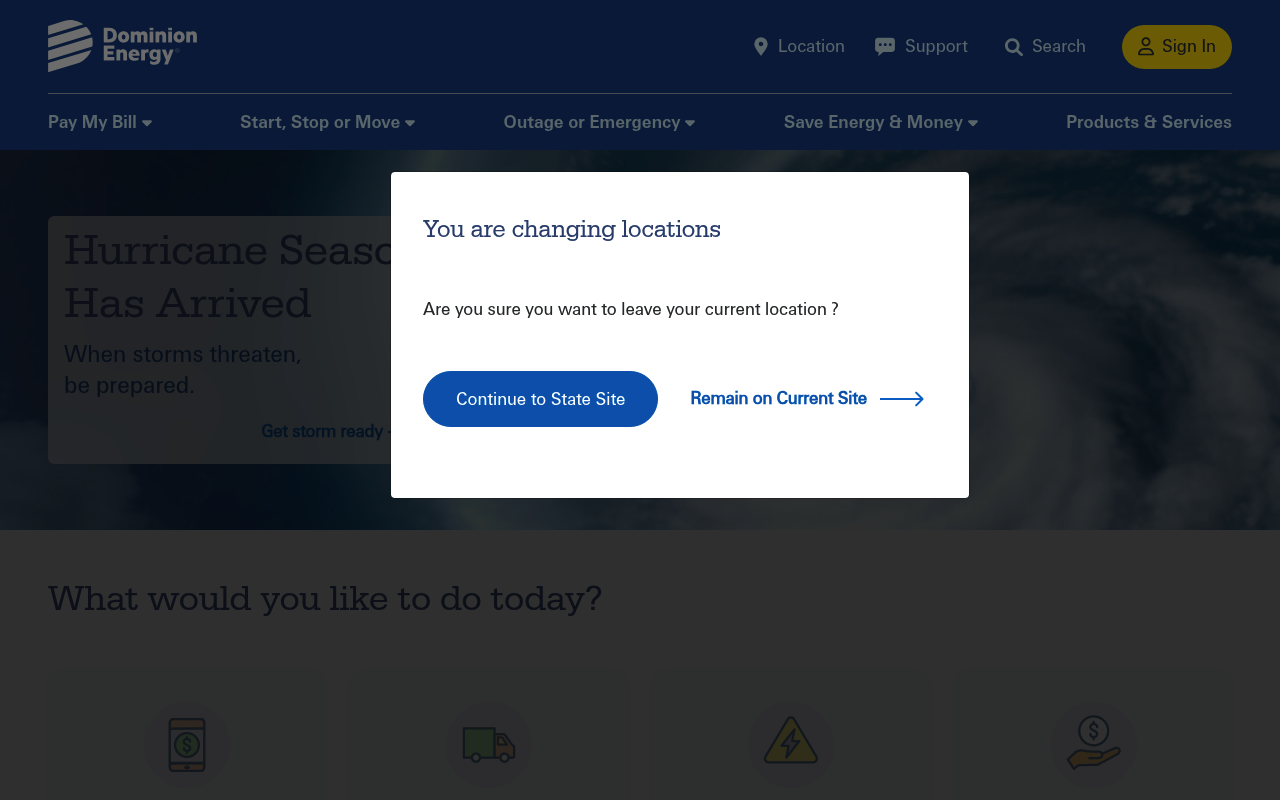 Dominion Energy screenshot