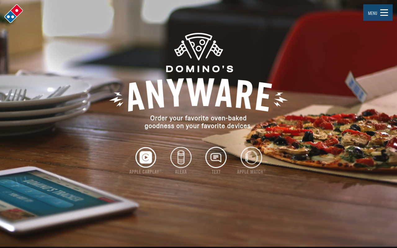 Domino's Pizza screenshot