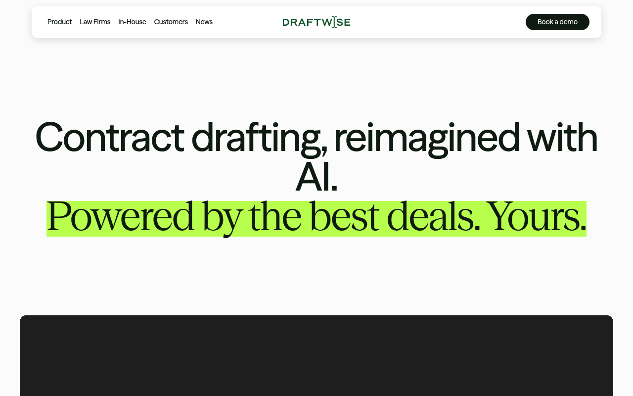 DraftWise screenshot