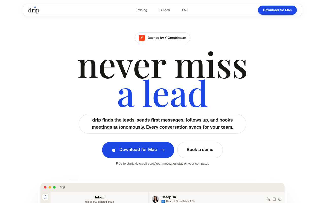 Drippay screenshot