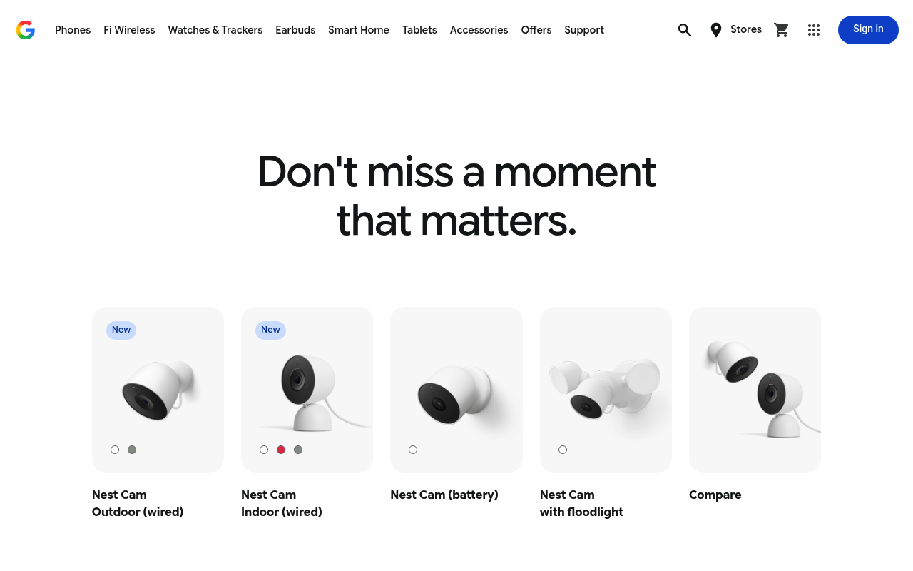 Dropcam screenshot