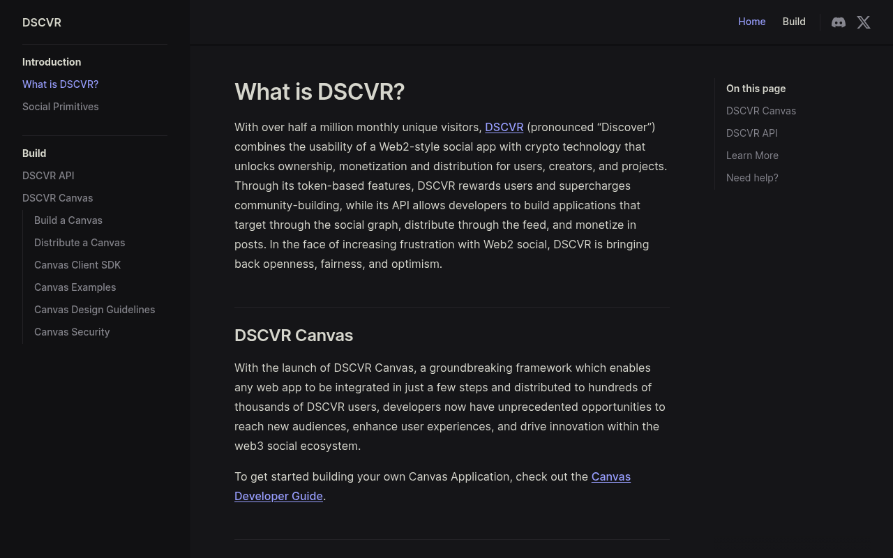 DSCVR screenshot