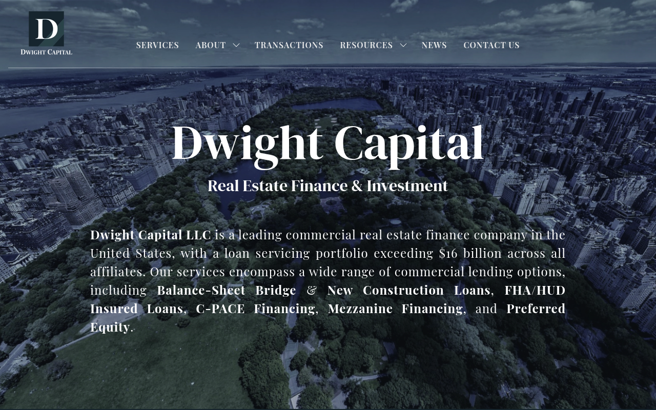 Dwight Capital screenshot