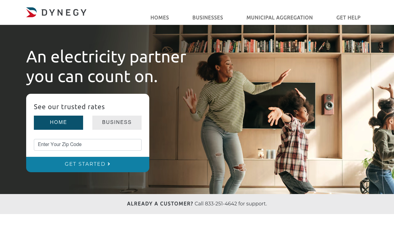 Dynegy screenshot