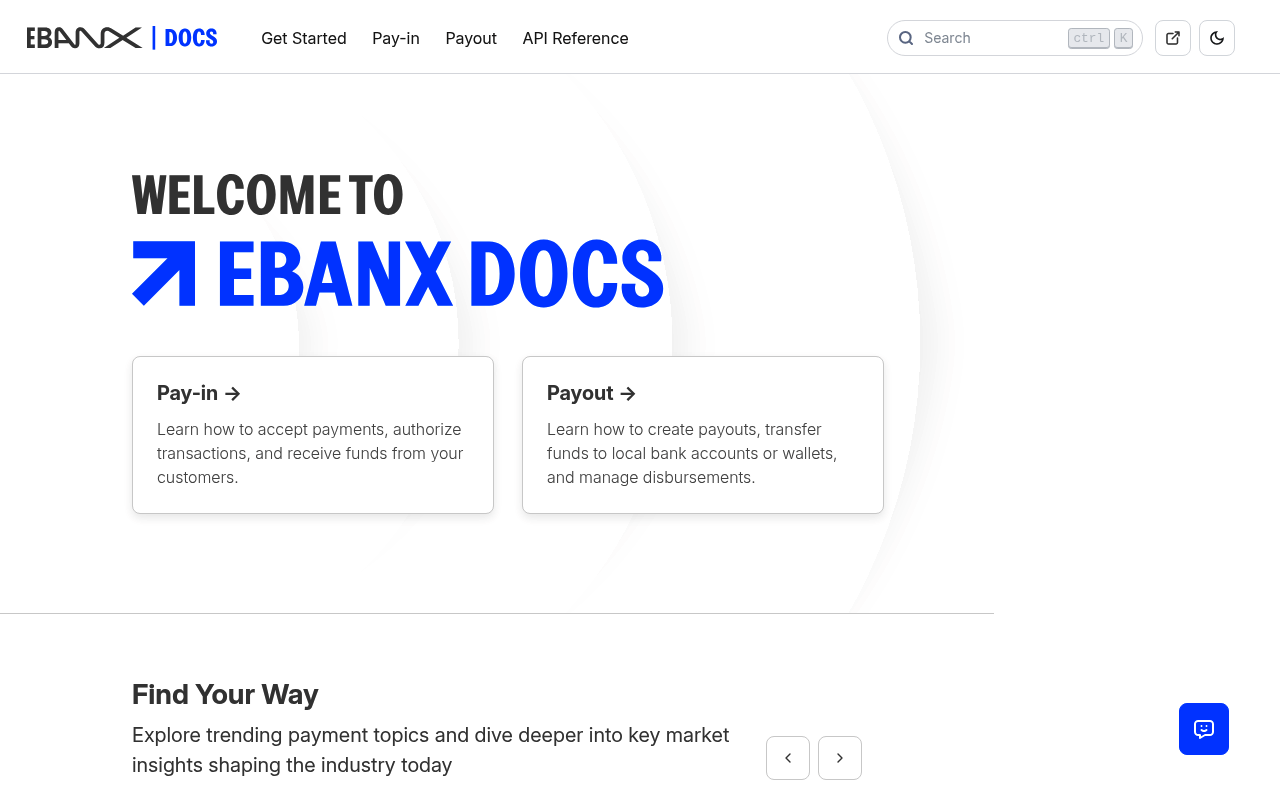 EBANX website screenshot