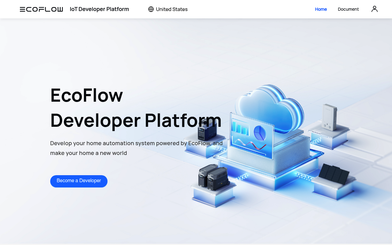 EcoFlow website screenshot
