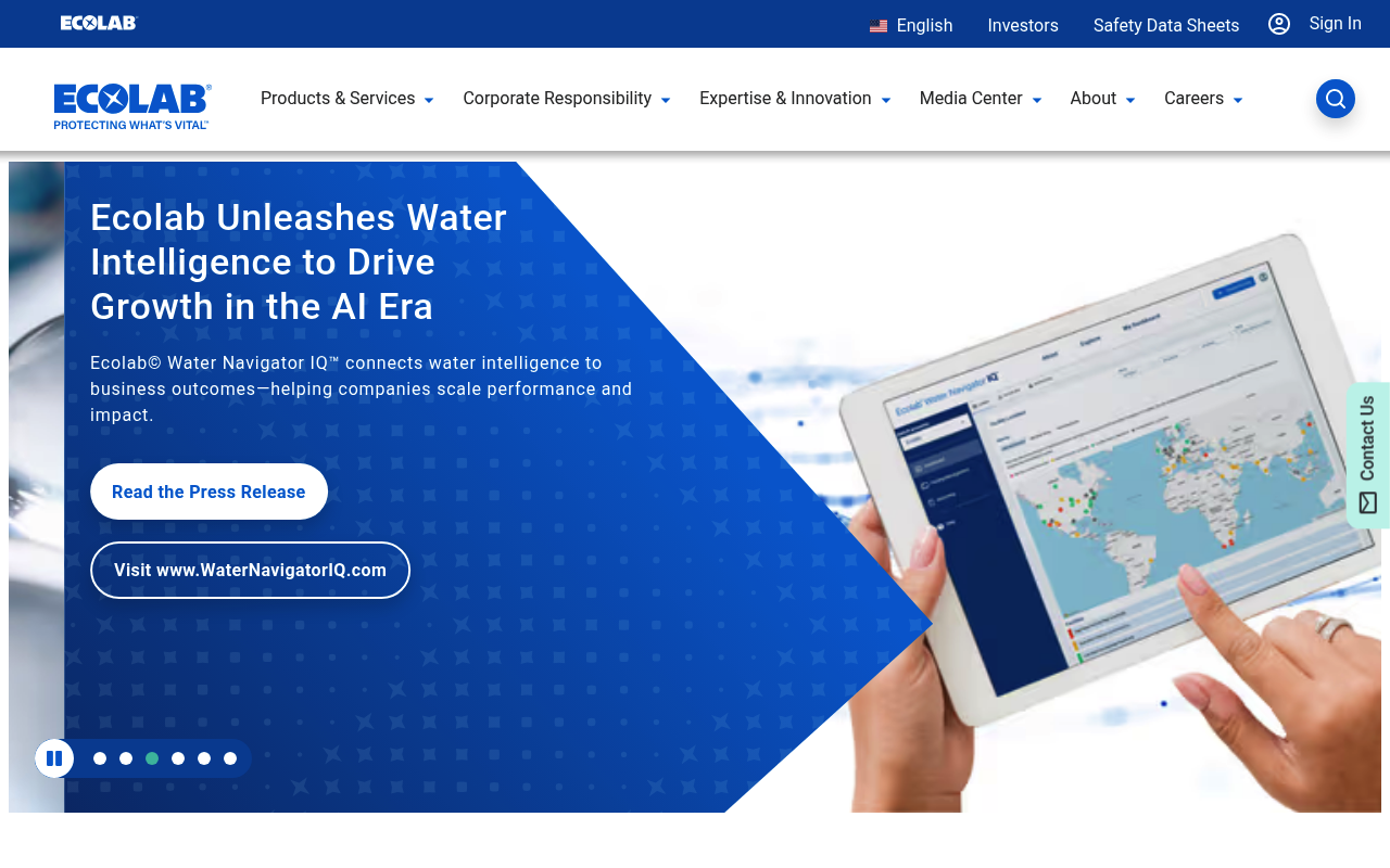Ecolab screenshot