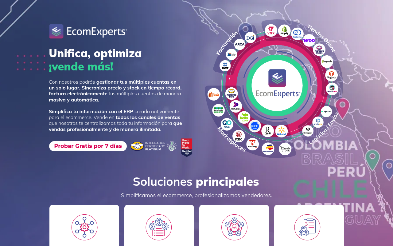 EcomExperts screenshot