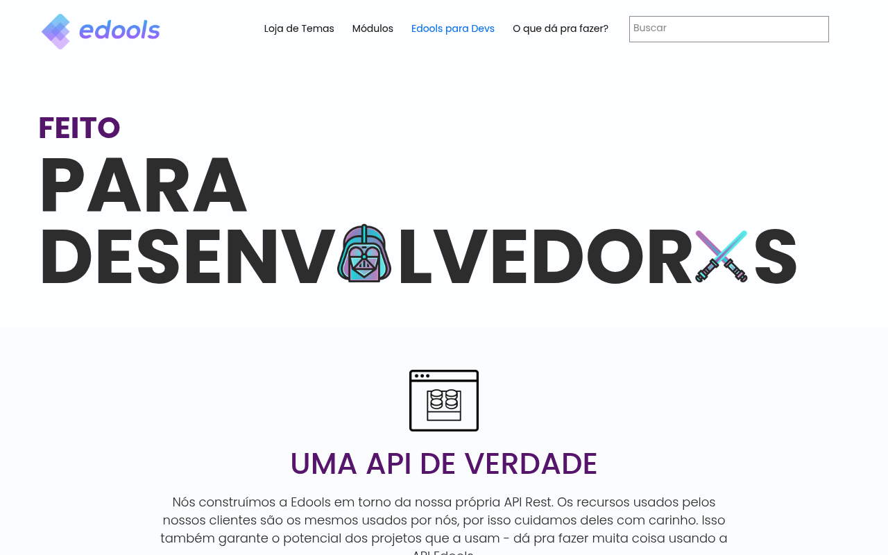 Edools screenshot