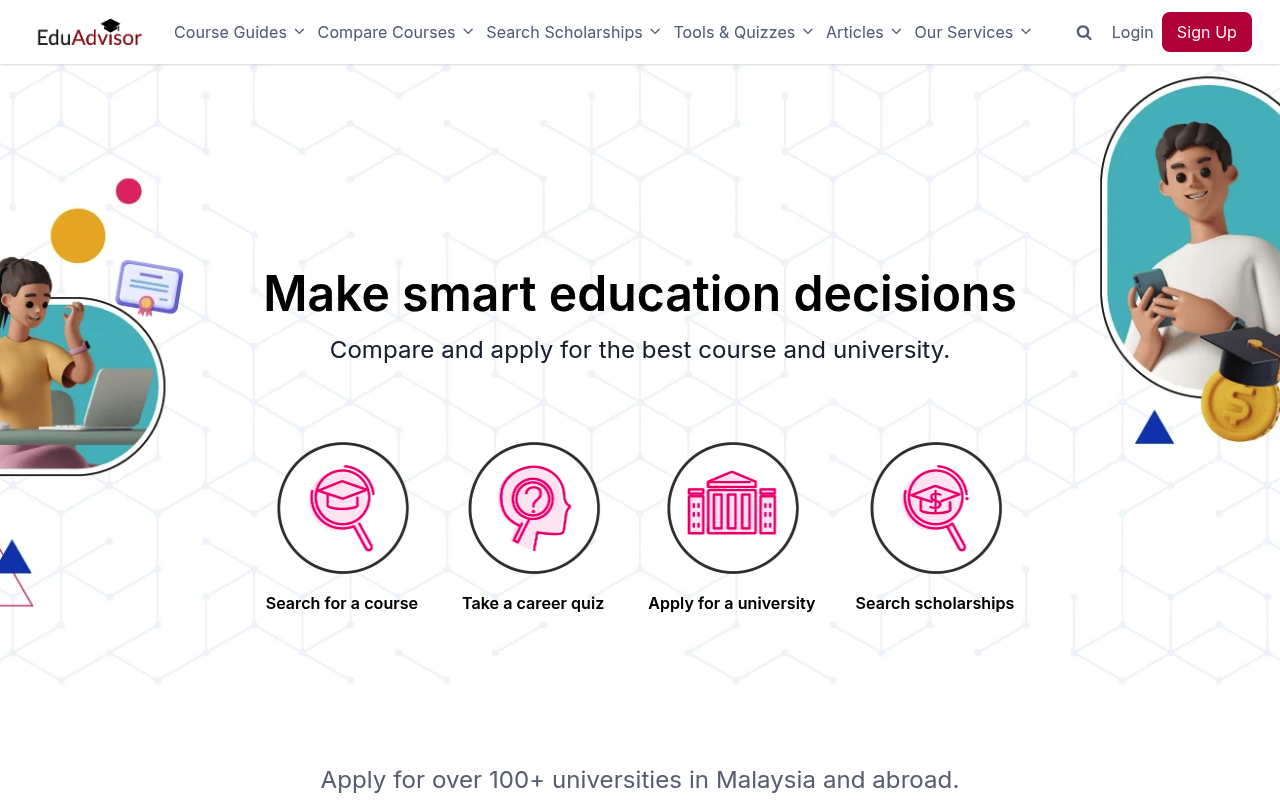 EduAdvisor screenshot