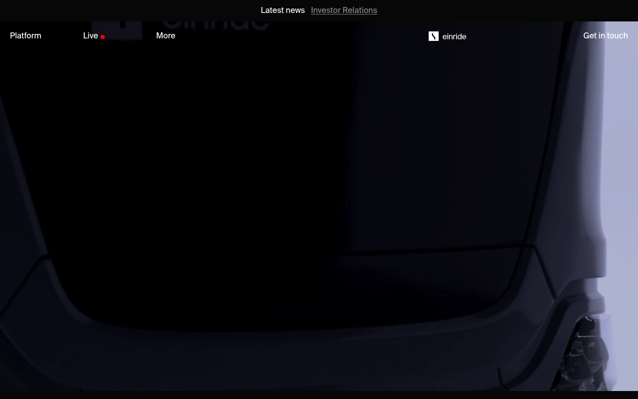 Einride screenshot