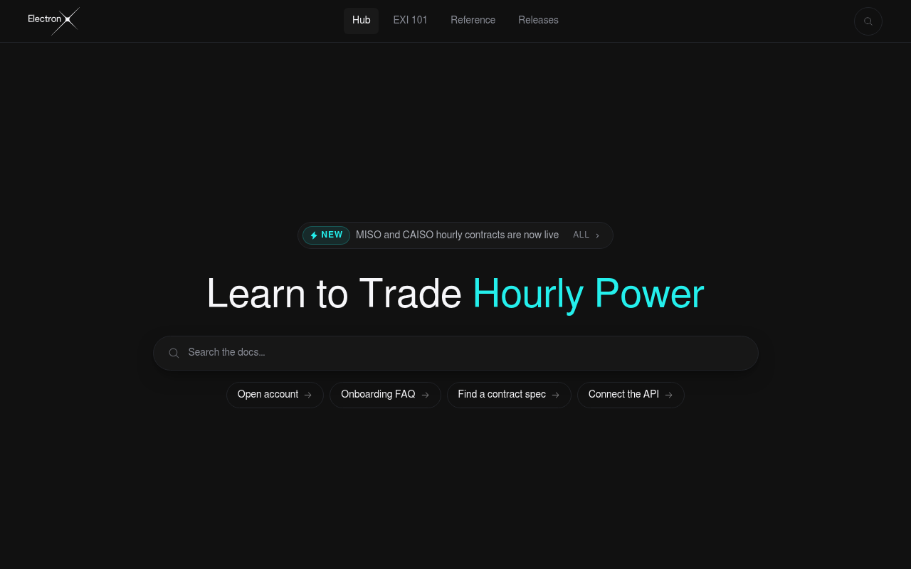 Electronx screenshot