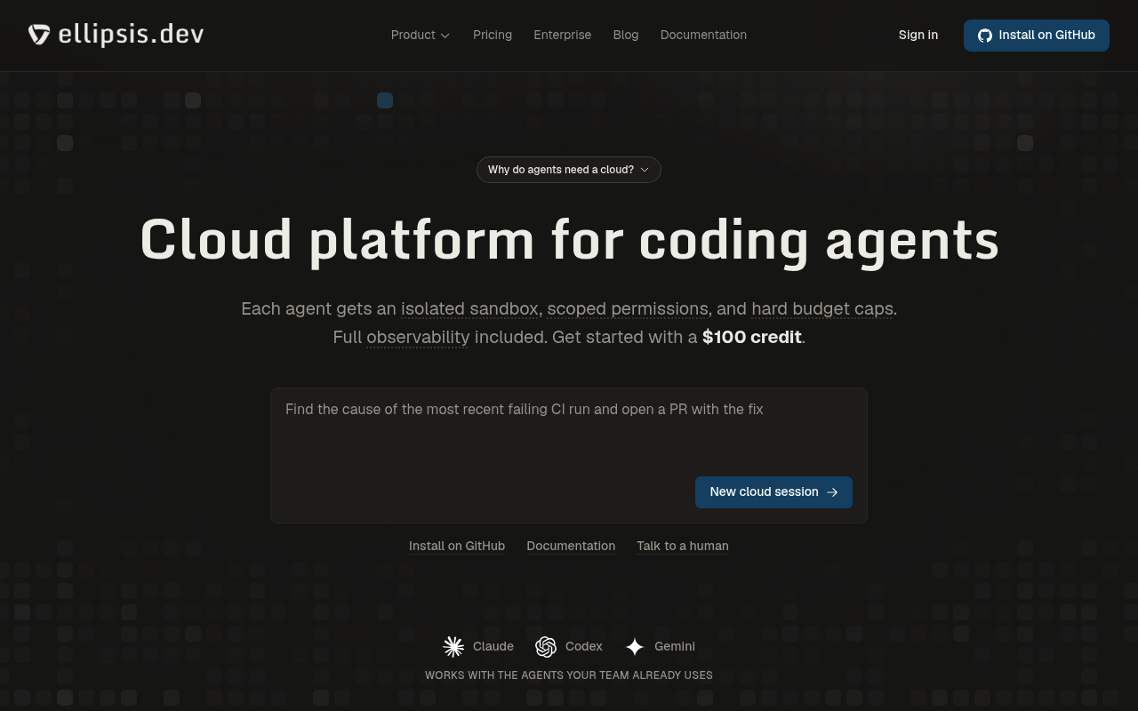 Ellipsis screenshot