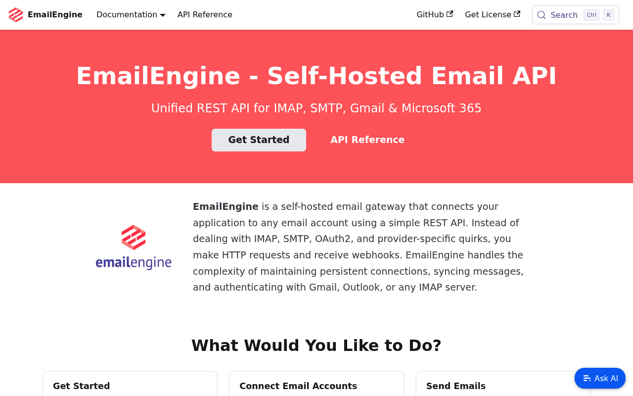 EmailEngine website screenshot