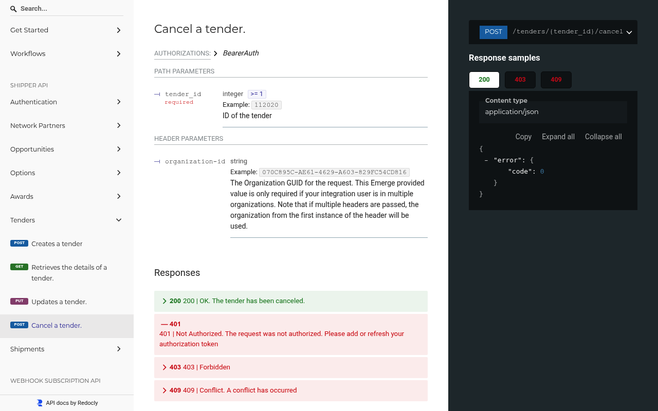 Emerge screenshot
