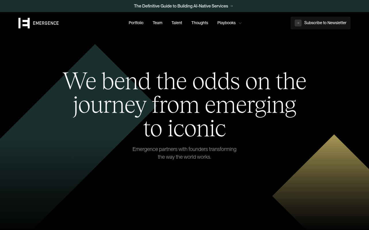Emergence Capital screenshot