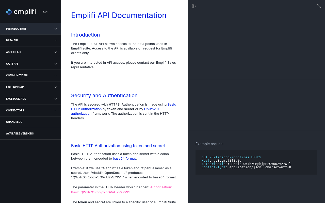 Emplifi website screenshot
