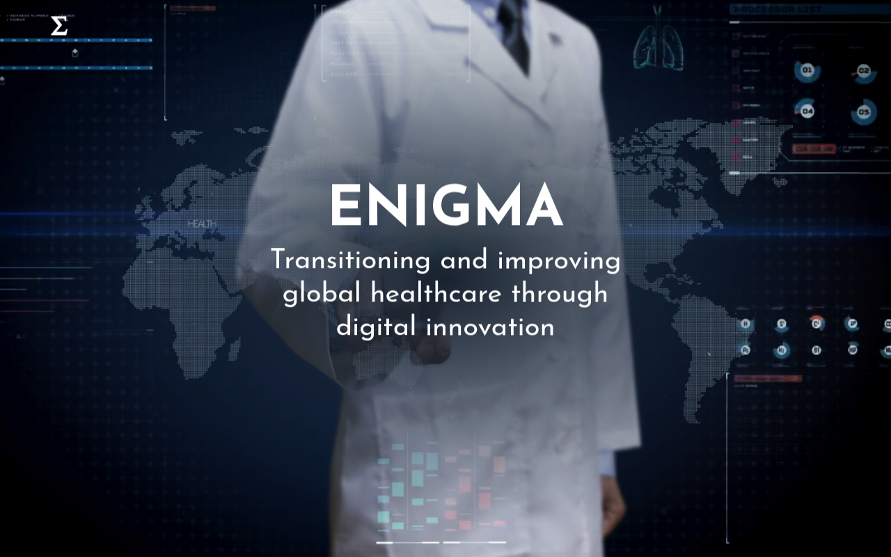 Enigma Health website screenshot
