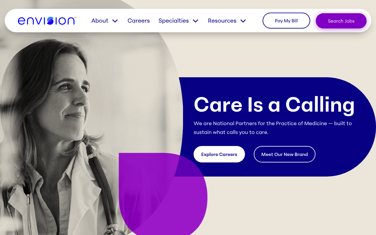 Envision Healthcare Holdings screenshot