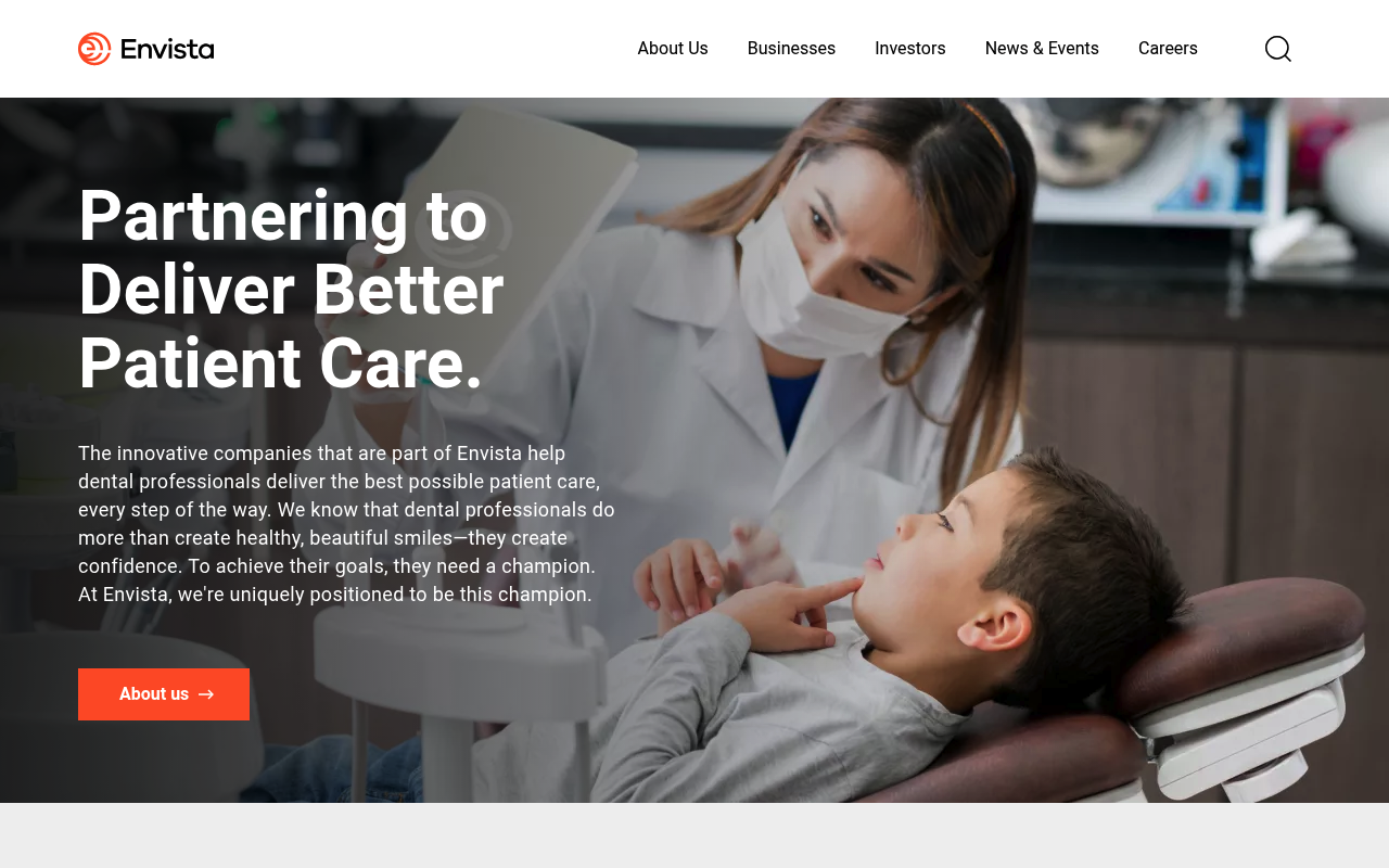 Envista Holdings screenshot
