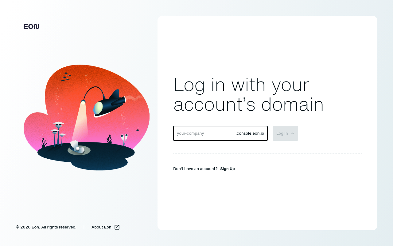 Eon website screenshot