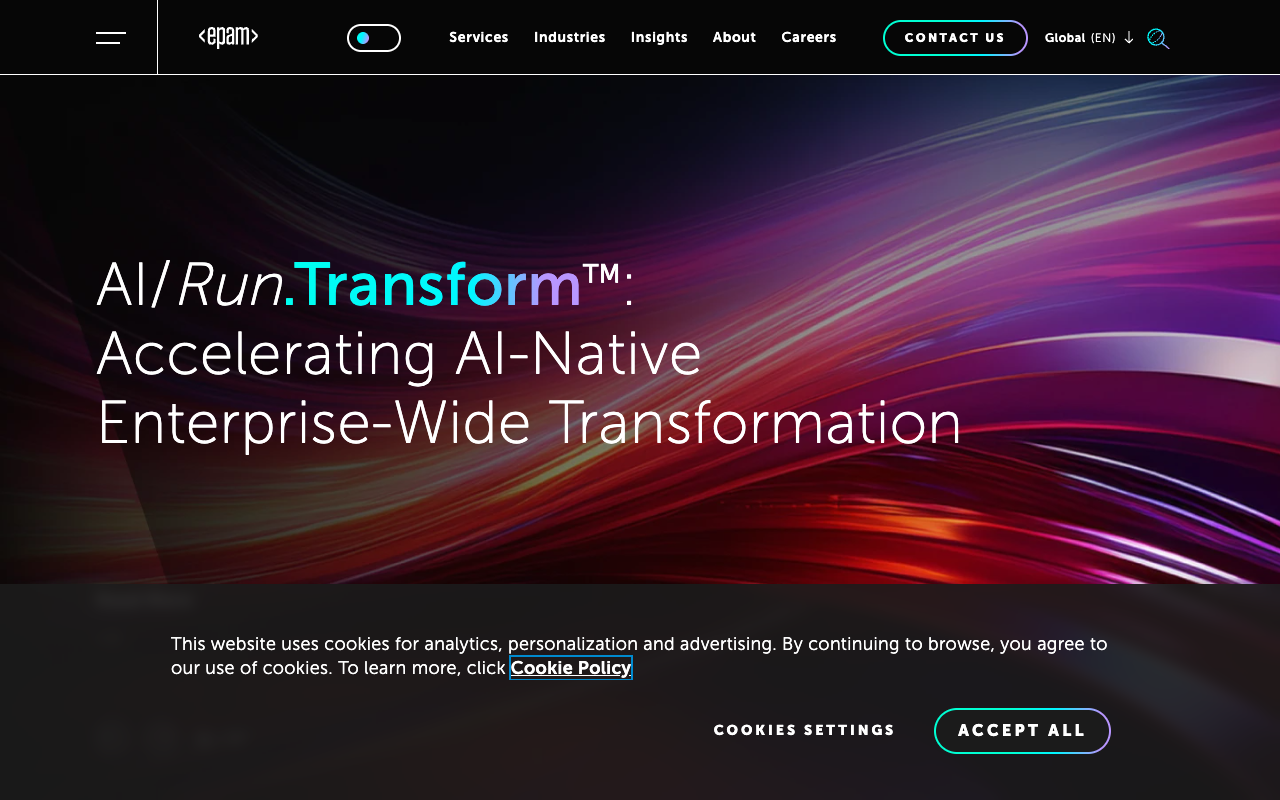 EPAM Systems screenshot