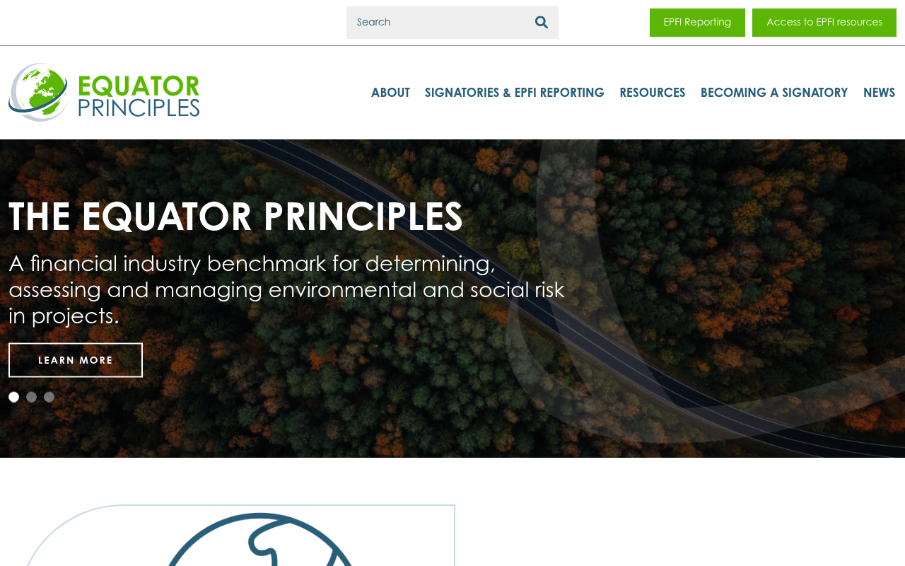 Equator Principles screenshot