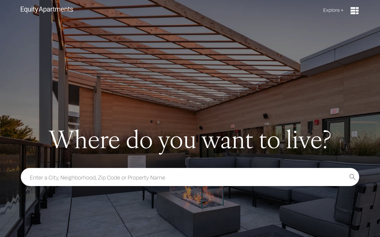 Equity Residential screenshot