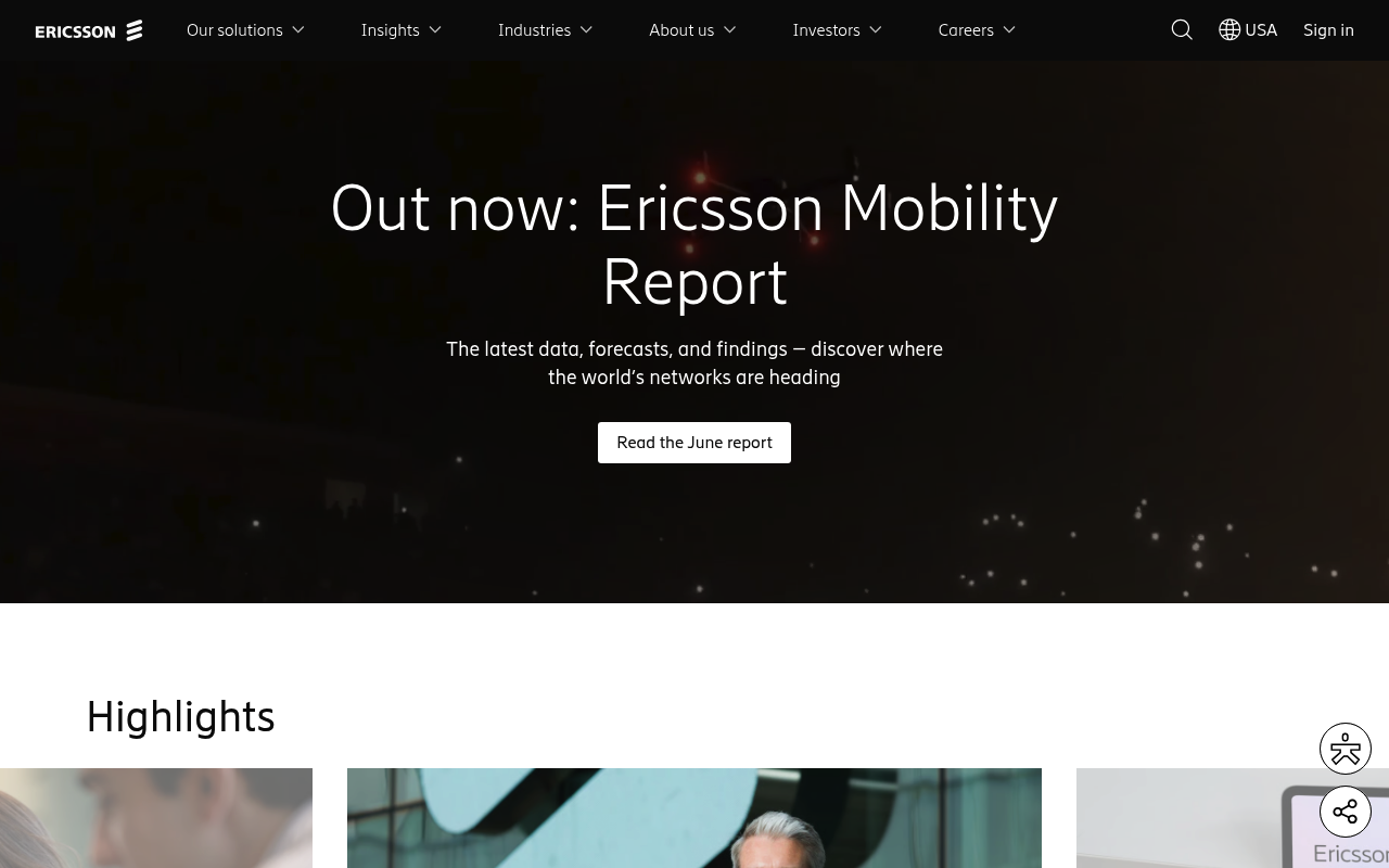 Ericsson screenshot