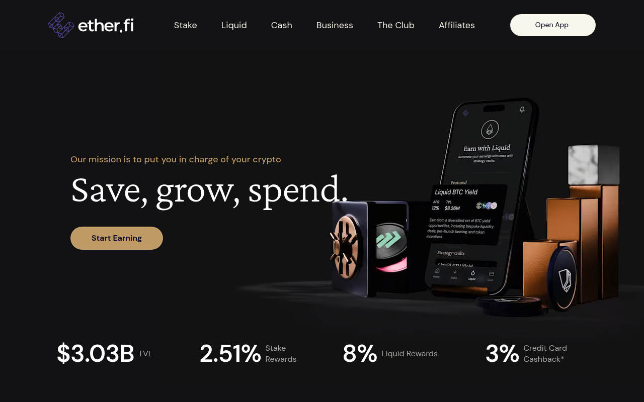 ether.fi screenshot