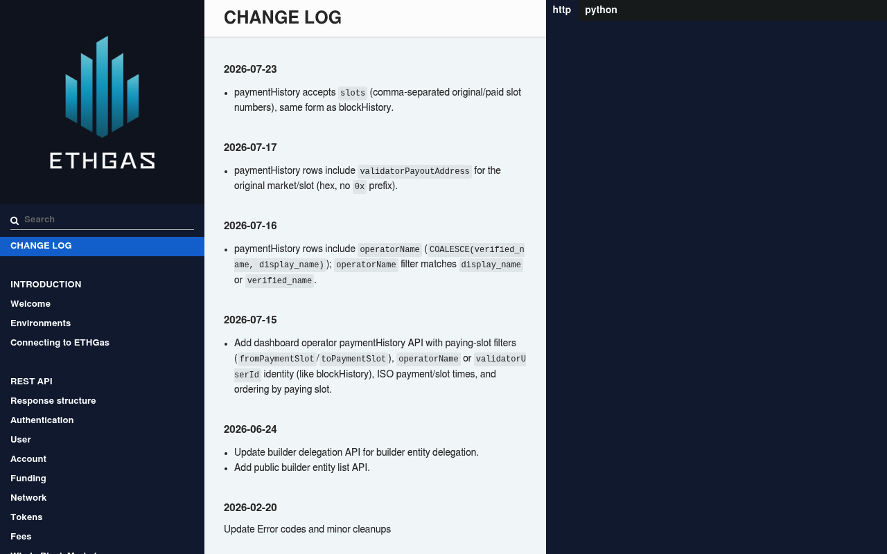 ETHGas screenshot
