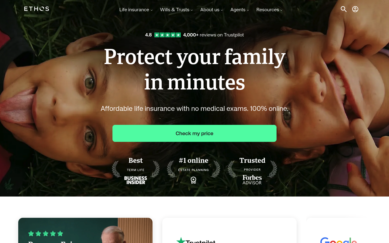 Ethos screenshot
