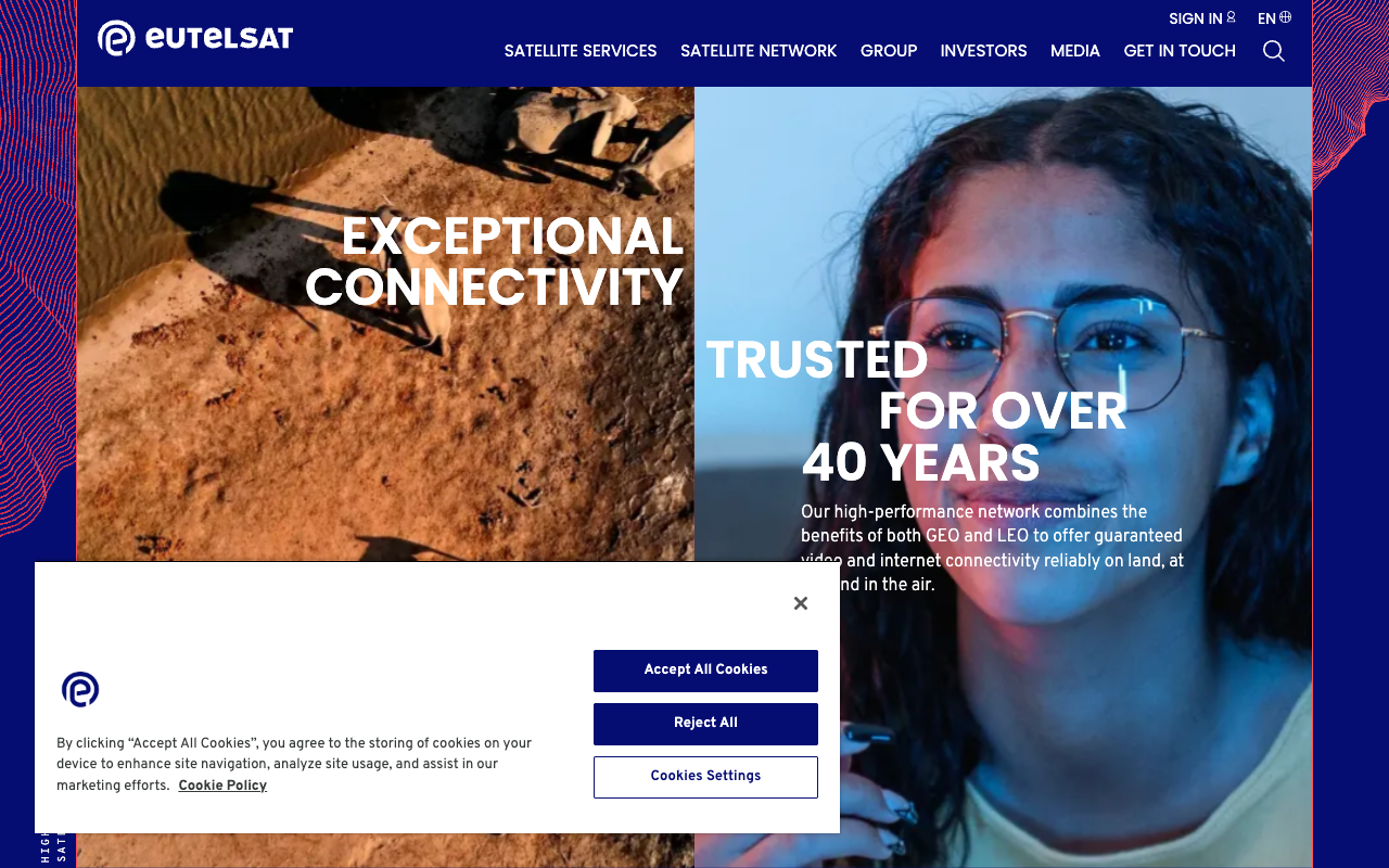Eutelsat screenshot