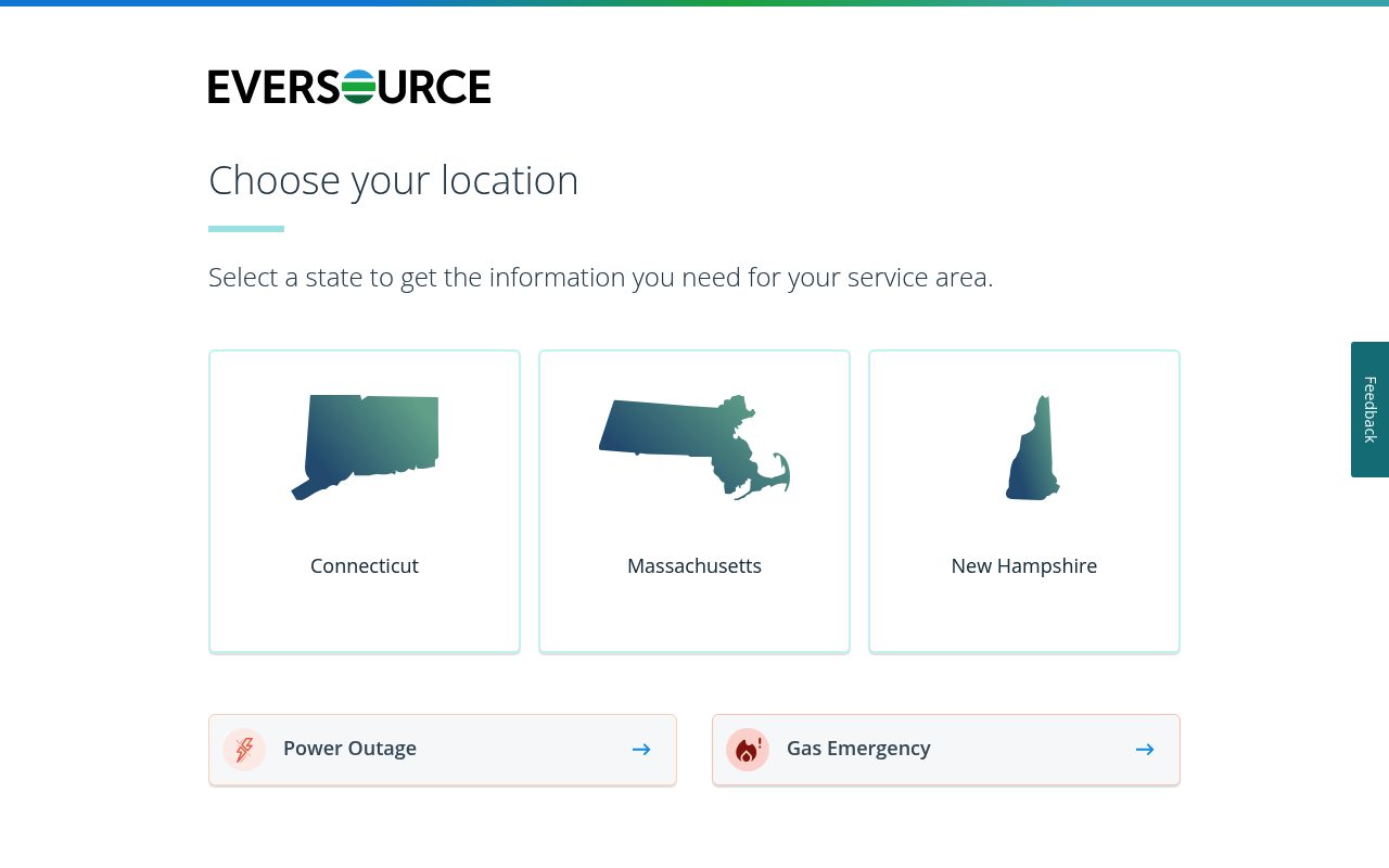 Eversource Energy screenshot