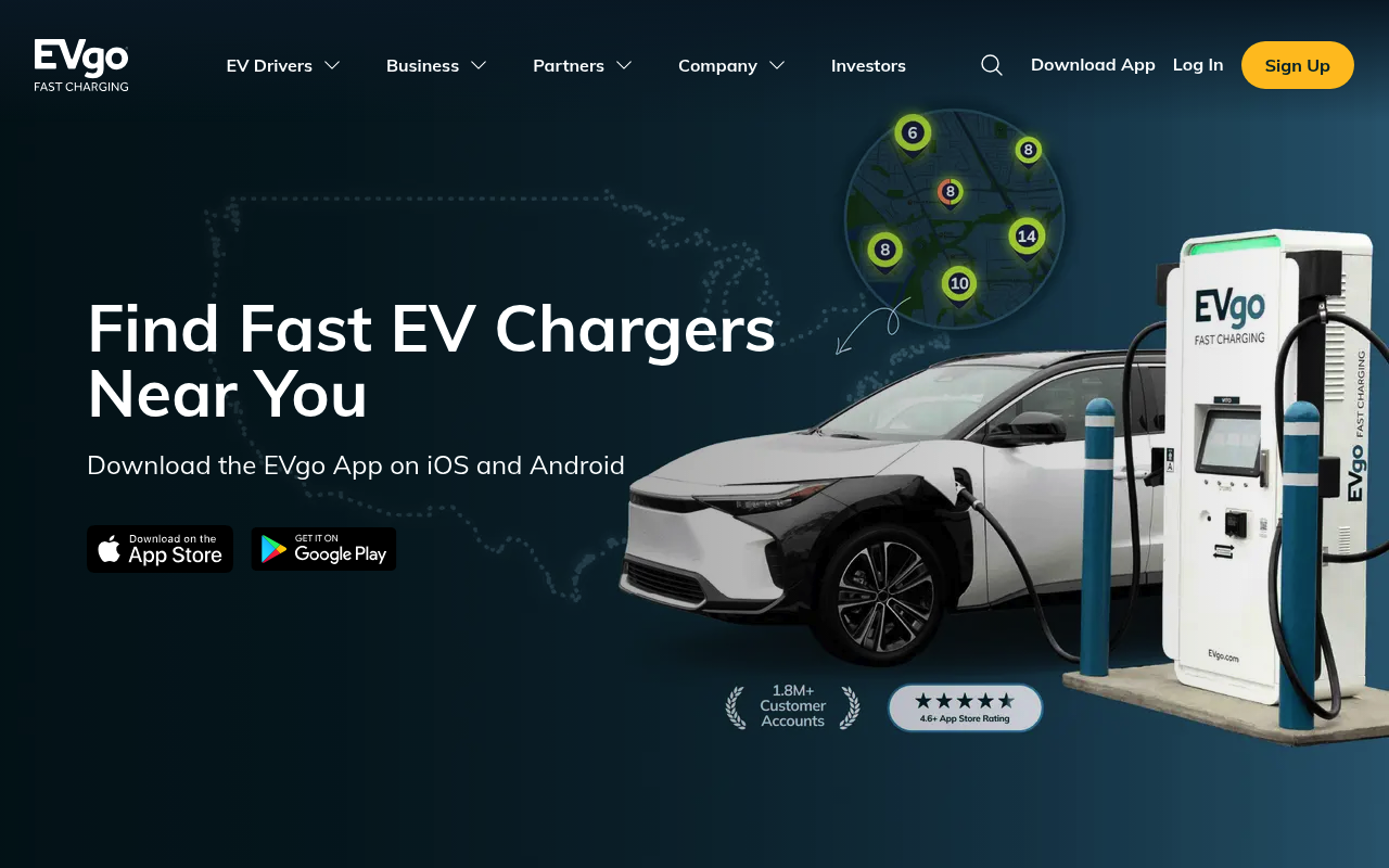 EVgo screenshot