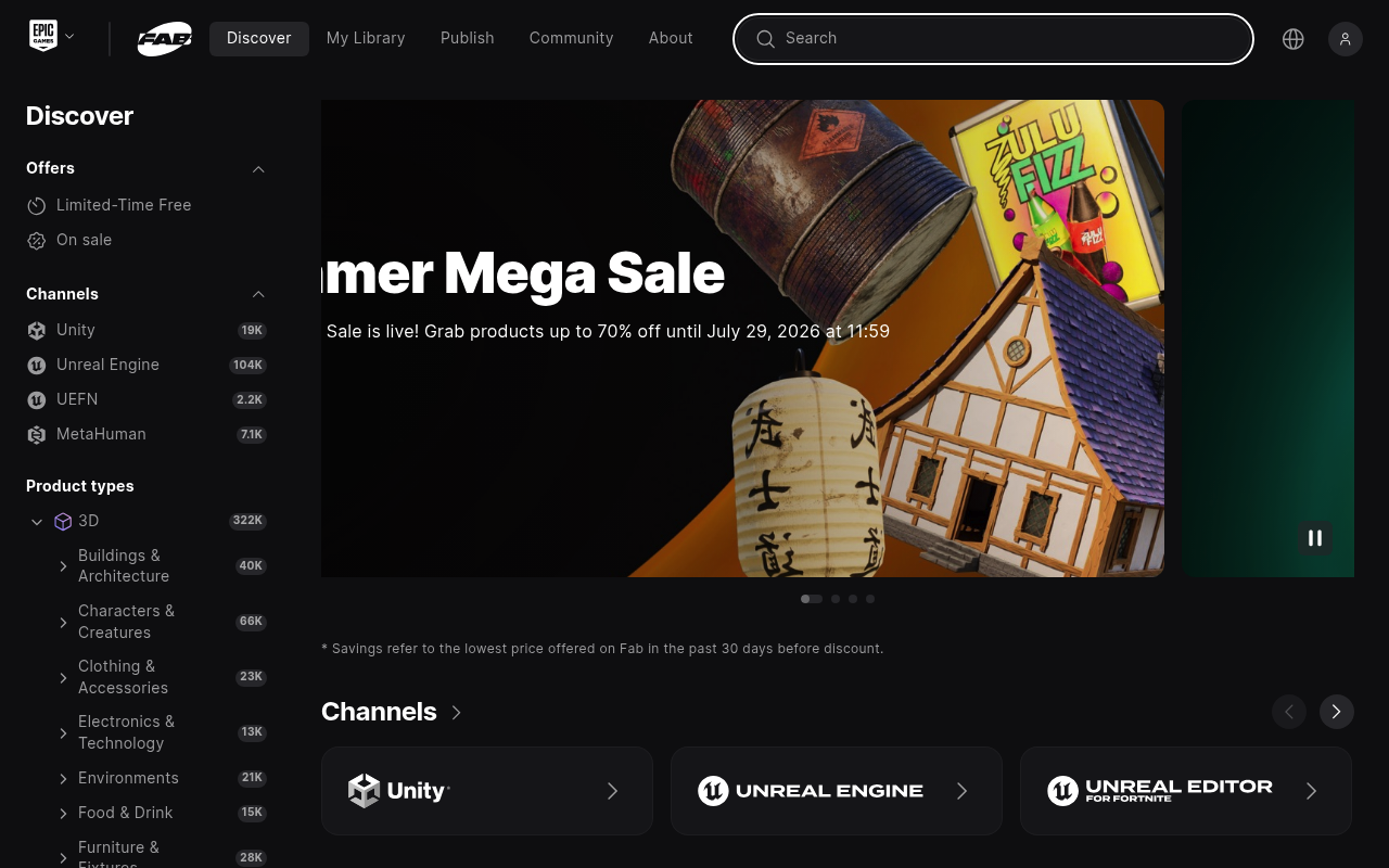 Fab.com screenshot