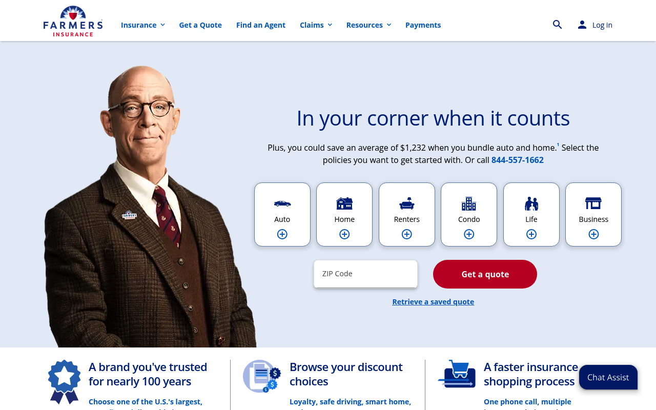 Farmers Insurance Exchange screenshot