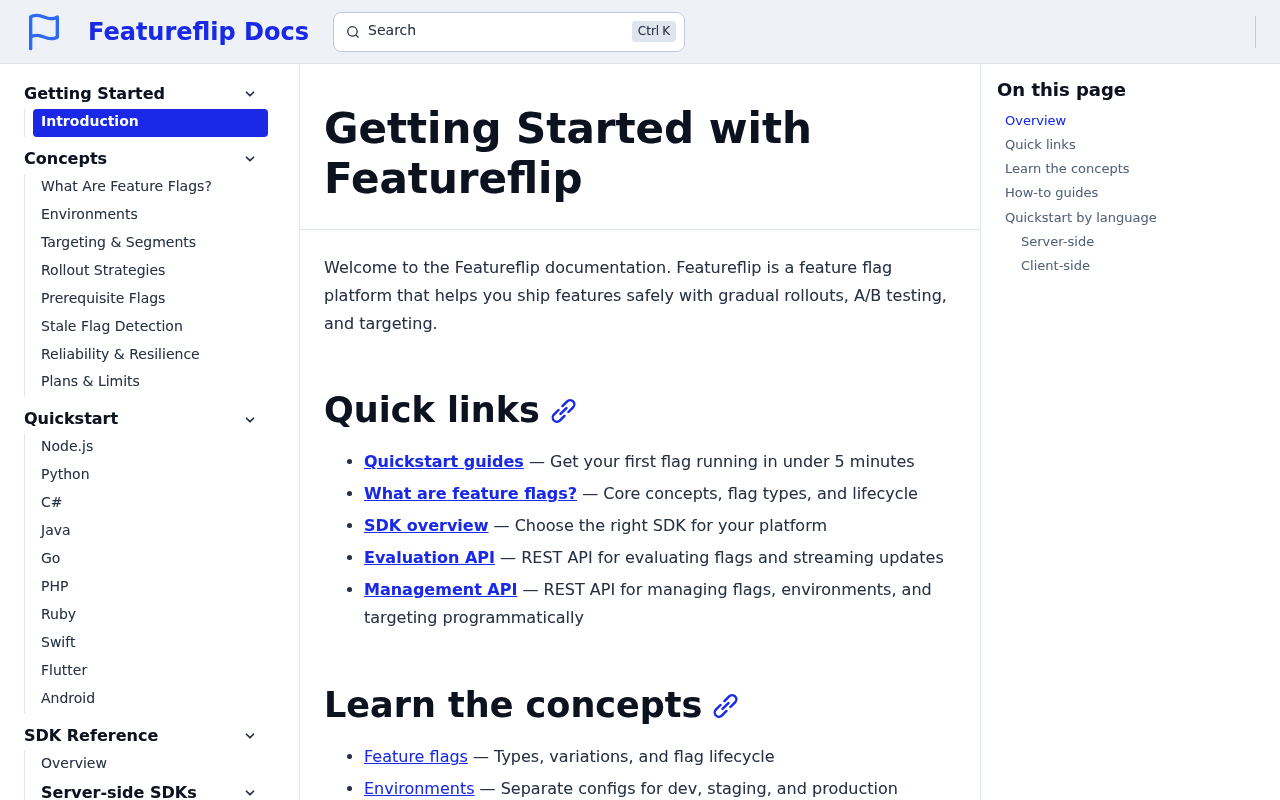 Featureflip website screenshot
