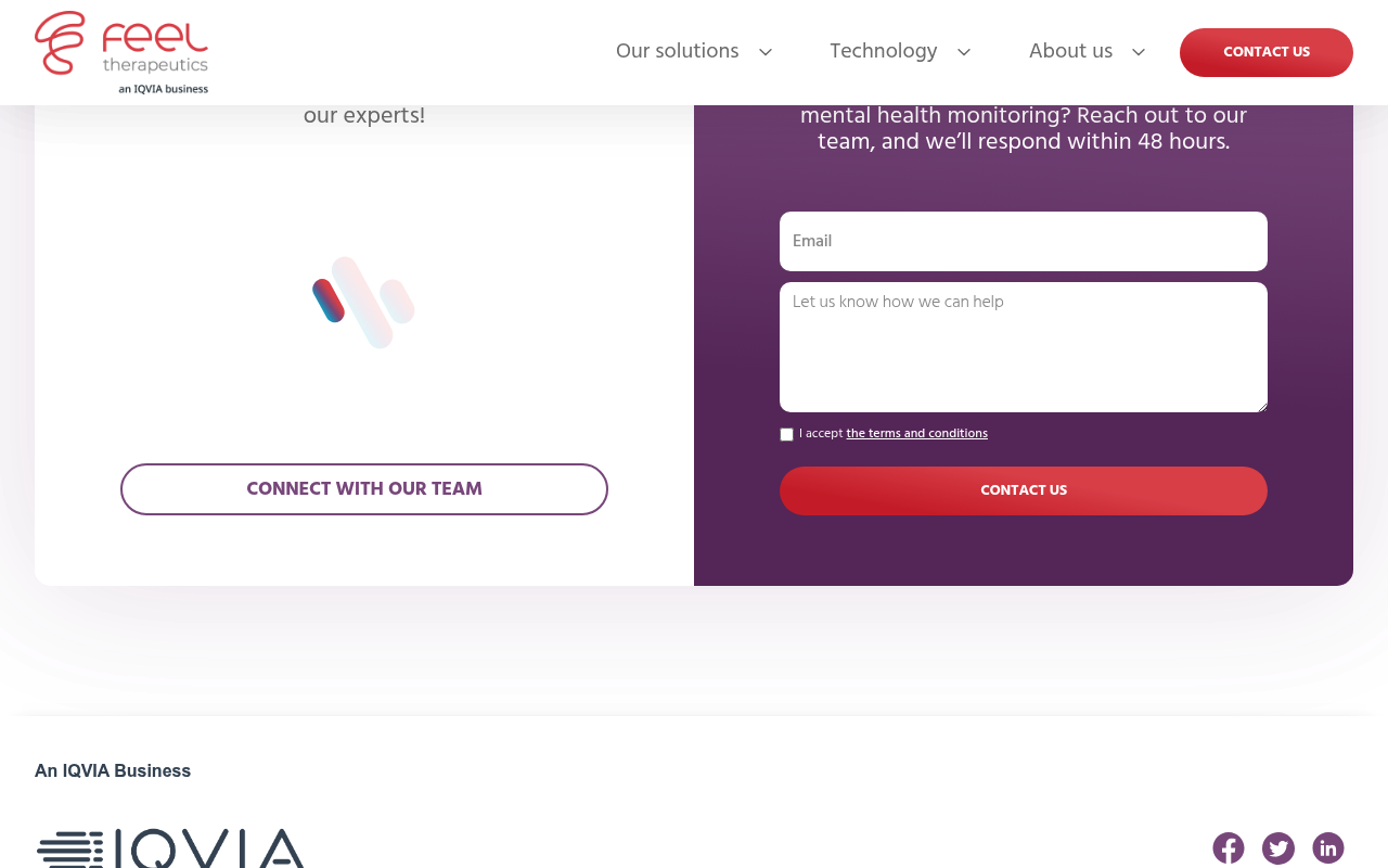 Feel Therapeutics screenshot
